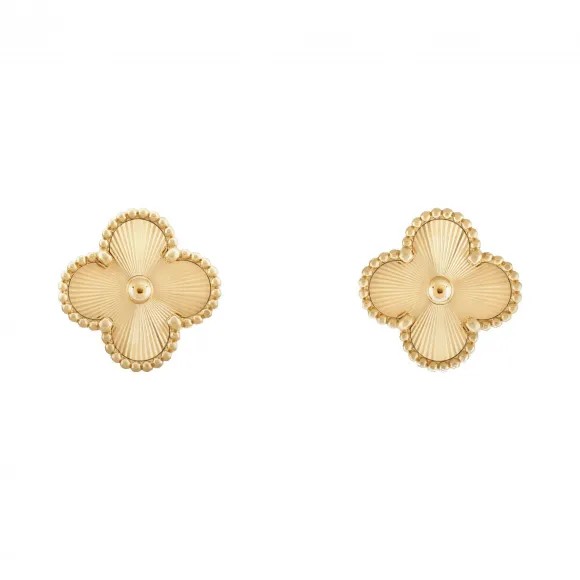 梵克雅宝/Van Cleef & Arpels Vintage Alhambra耳环 - VCARP3JL00