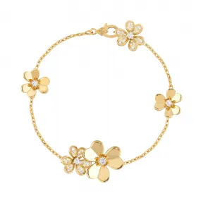 梵克雅宝/Van Cleef & Arpels Frivole手镯 5花 - VCARP3W400
