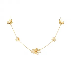 梵克雅宝/Van Cleef & Arpels Frivole项链 9花 - VCARP3W600
