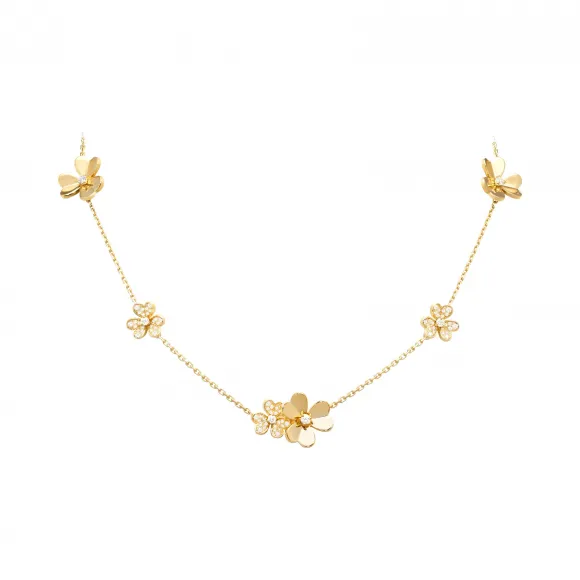 梵克雅宝/Van Cleef & Arpels Frivole项链 9花 - VCARP3W600
