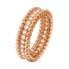 梵克雅宝/Van Cleef & Arpels Perlée diamonds戒指 单排镶钻设计 - VCARP4E300