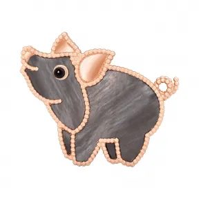 梵克雅宝/Van Cleef & Arpels Lucky Animals Pig胸针 - VCARP5LL00