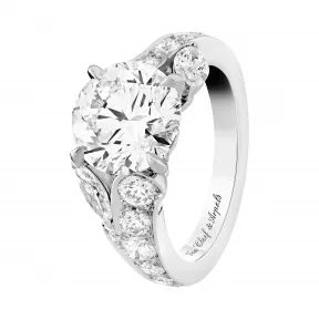 梵克雅宝/Van Cleef & Arpels Jasmin钻石戒指 3.16克拉的DVVS2级钻石 - VCARP5SH00