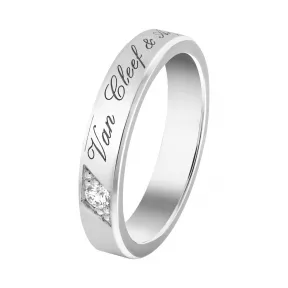 梵克雅宝/Van Cleef & Arpels Toujours Signature Etoiles婚戒 4毫米 - VCARP5YW00