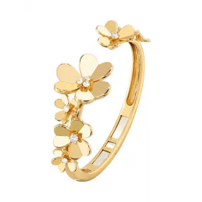 梵克雅宝/Van Cleef & Arpels Frivole手镯 7花 中号款式 - VCARP6L200