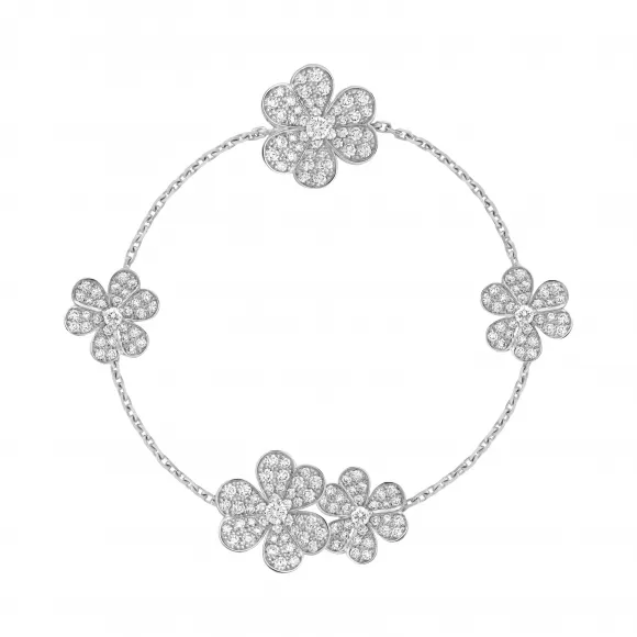 梵克雅宝/Van Cleef & Arpels Frivole手镯 5花 - VCARP6L700