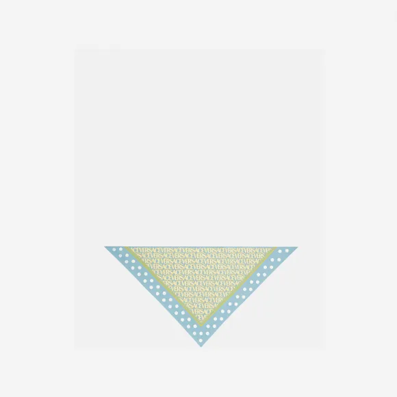 范思哲/Versace Men's Allover真丝三角巾 1003426-1A07895-5V510