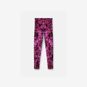 范思哲/Versace Women's Orchid Barocco紧身裤 1003900-1A07368-5BA50