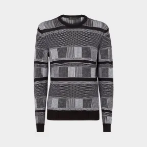 范思哲/Versace Afritan 针织毛衣 - 黑色 针织衫 A77939-A223447_A431