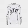 范思哲/Versace Courage 贴身款针织上衣 - 黑色 针织衫 A78438-A213311_A2048