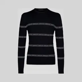 范思哲/Versace 修身版Nastro Versace毛衣 A81366-A228043_A144