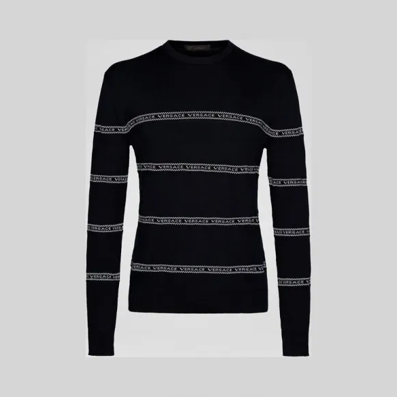 范思哲/Versace 修身版Nastro Versace毛衣 A81366-A228043_A144