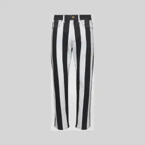 范思哲/Versace 条纹牛仔裤 A83299-A231543_A817