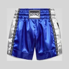 范思哲/Versace 缎面短裤 A84098-A231385_A124