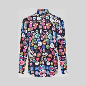 范思哲/Versace Mad About Versace印花衬衫 A84241-A231461_A72W