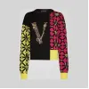 范思哲/Versace 拼接图案毛衣 A84859-A232190_A7000