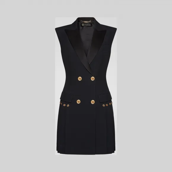 Versace  无尾晚礼服式背心裙 A85122-A224249_A1008