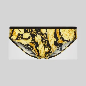 Versace  Barocco印花三角内裤 AUD03072-A233294_A7900