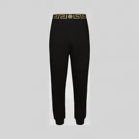 范思哲/Versace 希腊回纹镶边随意式长裤 AUU15011-AV00194_A80G