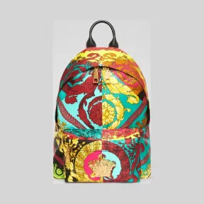 范思哲/Versace Voyage Barocco印花双肩包 DBFF360-DNY2BR_DNMOT