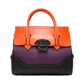 范思哲/Versace Palazzo Empire 系列中型手提包 - 紫色 手柄包 DBFF452-DSTVT_KM7JO