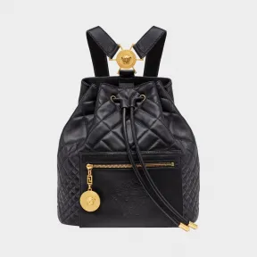 范思哲/Versace 美杜莎绗缝双肩包 DBFG491-DNTR3_K41OT