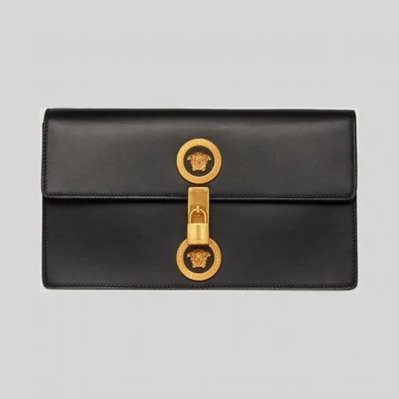 范思哲/Versace Icon 对比色手拿包 DBSG322-DV1T_K41OT