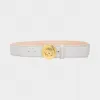 范思哲/Versace 经典美杜莎皮革腰带 - 白色 腰带 DCU4806-DVTP1_D01OH