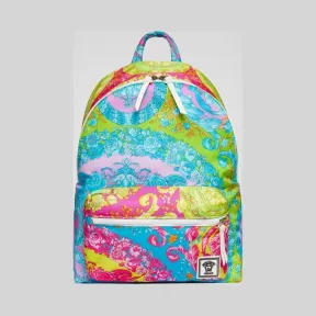 范思哲/Versace Fluo Barocco印花双肩包 DFZ7460-DNYBF_DMCP