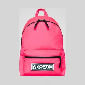 范思哲/Versace Fluo Logo双肩包 DFZ7460-DNYDA_D6LNP