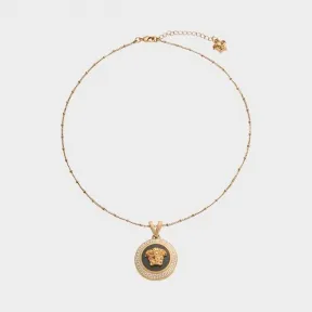 范思哲/Versace 美杜莎头像项链 DG1G543-DJMS_KNBOT
