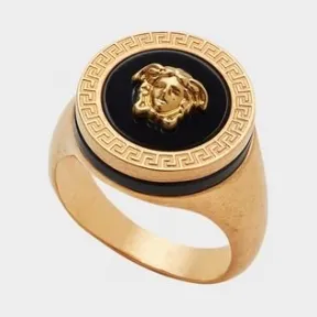 范思哲/Versace 美杜莎树脂戒指 DG57285-DJMR_K41T