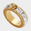 范思哲/Versace 美杜莎水晶戒指 DG5G793-DJMX_KCOT