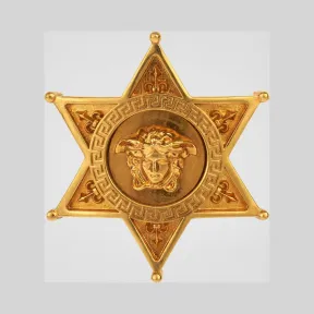 Versace  美杜莎西部风情胸针 DG67920-DJMT_D00H