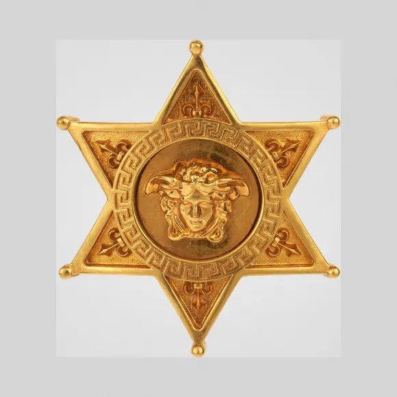 Versace  美杜莎西部风情胸针 DG67920-DJMT_D00H