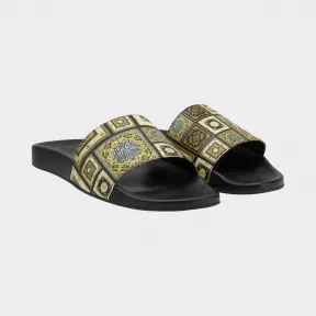 范思哲/Versace Signature17 池畔拖鞋 - 黑色 凉鞋 DSU6210-D1VBSG_D4D