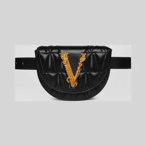 范思哲/Versace Virtus绗缝腰包 DV3G984-DNATR4_K41TP