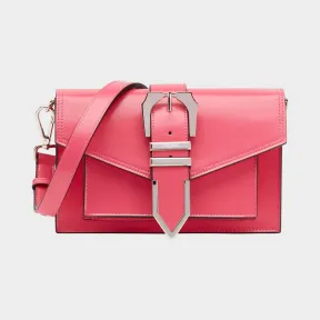 范瑟丝/Versus 经典搭扣斜挎包 - 粉 包袋 FBD1316-FSPA_FF1N