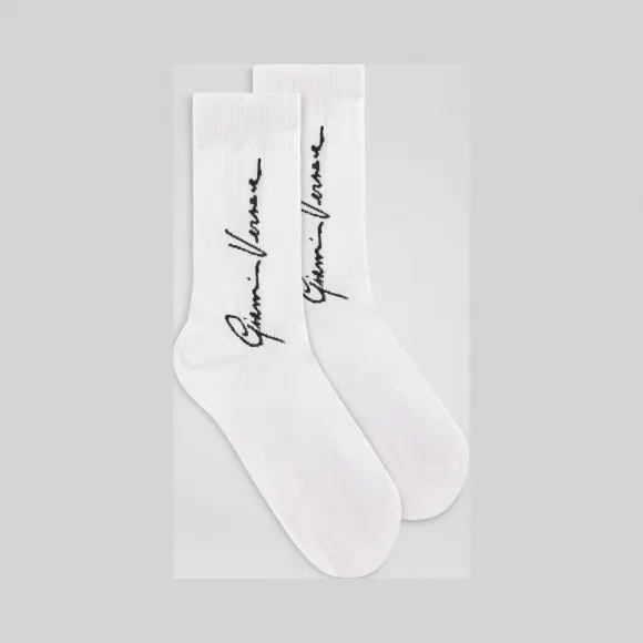 Versace  GV Signature提花短袜 ICZ0003-A233172_I450