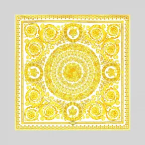 范思哲/Versace Barocco FW'91印花方巾 IFO9001-IT02283_I7047