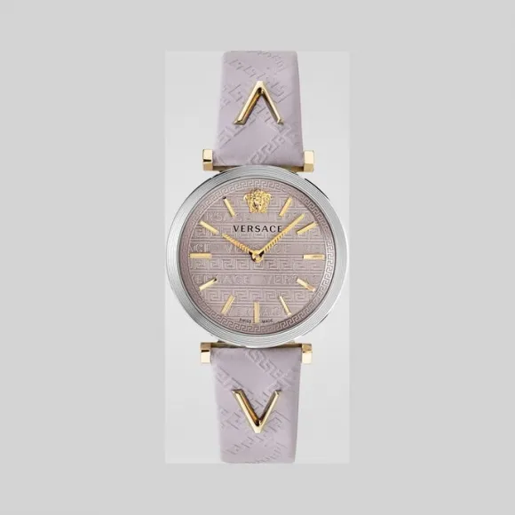 范思哲/Versace 粉色V-Twist腕表 PVELS002-P0019_PNUL