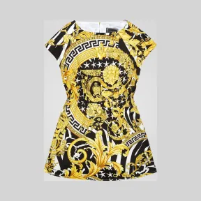范思哲/Versace Savage Barocco印花连衣裙 YC000089-YA00278_YA743