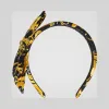Versace  Barocco Signature印花桑蚕丝发箍 YC000172-A233328_A7008