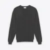 伊夫圣罗兰/Yves Saint laurent 经典灰色 V 领羊绒衫 313859Y1QFG1103