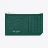 伊夫圣罗兰/Yves Saint laurent 5 FRAGMENTS zip pouch in water green cr
