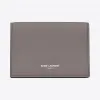 伊夫圣罗兰/Yves Saint laurent 经典圣罗兰巴黎式名片套，采用雾状皮革 468994B680N1202