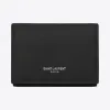 伊夫圣罗兰/Yves Saint laurent saint laurent paris黑色颗粒纹理真皮钥匙包 485634BT