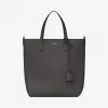 伊夫圣罗兰/Yves Saint laurent SHOPPING Toy bag in asphalt gray leathe