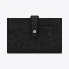 伊夫圣罗兰/Yves Saint laurent DAY BAG名片盒采用黑色粒面皮革制成 507603DTI0E1000