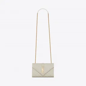 伊夫圣罗兰/Yves Saint laurent ENVELOPPE 小号颗粒纹理压花真皮包 526286BOW919207